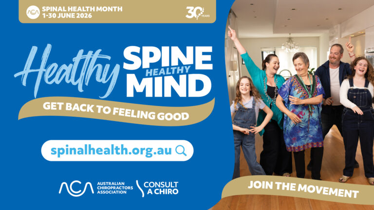 National Spinal Health Month